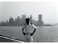 1968071001 Ensign Darrel Hagberg - World Trade Cdenter being built-NYC