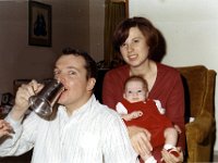 1970121007 Darrel  Betty & Darla Hagberg - Christmas - East Moline IL