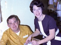1970121012a Pat & Rex Rusk - Christmas - East Moline IL