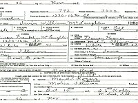 192102001 Irvin McLaughlin Birth Record - Born Oct 9