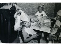 1945091005a Steve Jamieson-Betty McLaughlin - Kay Johnson-Nancy Nelson - 3rd Birthday- Moline IL