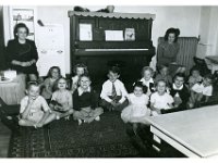 1947081003a Jeanette Johnson back right - Betty McLaughlin & Kay Johnson - back left  - Moline IL