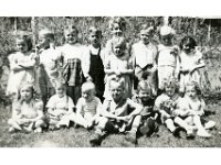 1948072001a  Kay Johnson - Betty  McLaughlin  right hand corner- Sunday school class - Adelaide Neeld Picnic