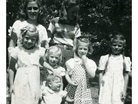 1949092004 Lorraine McLaughin Shower for Bonnie-Donna Morrow- Sue Giest-Sylvia&Peggy Stockwell-Betty McLaughlin -Judy & Kathy Armstro