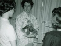1961021002a Pat Purkey-Carol Noe-Betty McLaughlin - Whitten Hall Illinois State University - Bloomington-Normal IL