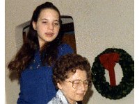 1981121007a Lorraine McLaughlin - Darla Hagberg - Christmas - Moline IL