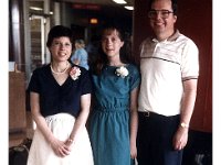 1983061012 Betty-Darrel-Darla Hagberg - Moline Airport - First Trip to Europe