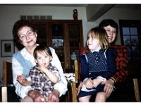 1986121011 Lorraine-Michael-Jessica McLaughlin Betty Hagberg - Xmas - East Moline IL