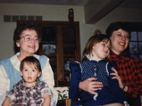 1986123004 Lorraine-Michael-Jessica McLaughlin- Betty Hagberg - Xmas - East Moline IL