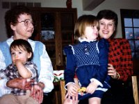 1986123006 Lorraine-Michael-Jessica McLaughlin- Betty Hagberg - Xmas - East Moline IL