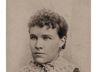 1875075001a 4x6 Sarah Delle McAdams Jamieson - Edmond Gilbert Jamieson - Teds Wife - Topeka KS