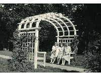 1929071001A  Mary Peterson Chapman-Lorraine Jamieson-Jeanette Nelson-Emma Peterson Jamieson - Lake Bracken Club Galesburg IL