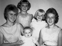 1959005951a Mary Jo -Shirley - Jane -  Betty  - Nancy Peterson - Colona IL