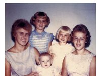 1959059501 Mary Jo -Shirley - Jane -  Betty  - Nancy Peterson - Colona IL