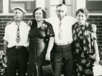 1936051003c Achille & Palymra Robaeys DeClerck - Rene & Helena Robaeys Goethals - 1428-15th Ave-East Moline-Il