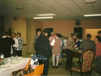 1991009003 Denis Grenier and wife Beatrice (in pink at far right) - Boniler-France