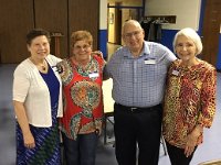 Betty McLaughlin Hagberg, Sandy Clauw Verlinden, Sam McKay, Connie Reeser Chrisop