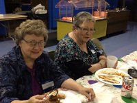 Judy Schadt Belan and Wilma Myers Belson